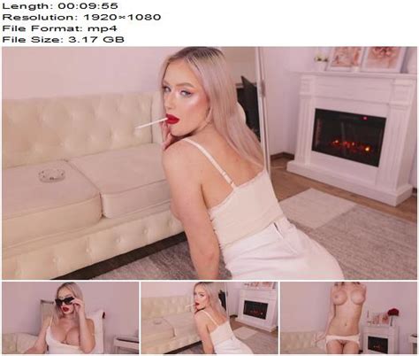 Desire Blonde Smoking A Cigarette Femdom Pov Female Domination Club