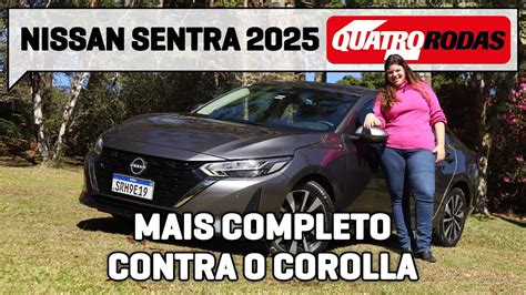 Nissan Sentra 2025 Muda POUCO Mas Fica Mais EQUIPADO Contra O Corolla