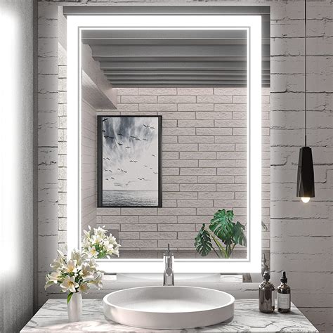 Amazon Keonjinn Led Mirror X Inch Bathroom Mirror With