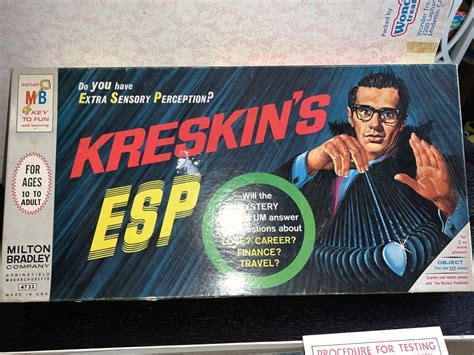 Kreskin's ESP kit