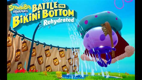 King Jelly Fish Sponge Bob Vs Raja Ubur Ubur Gameplay Spongebob Battle For Bikini Bottom Youtube