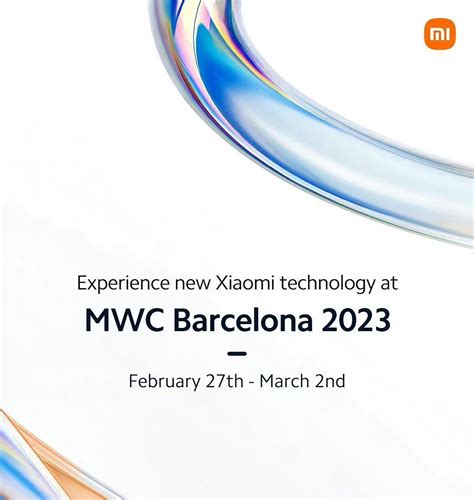 Ya Es Oficial Los Xiaomi 13 Se Presentarán En El Mwc 2023 El