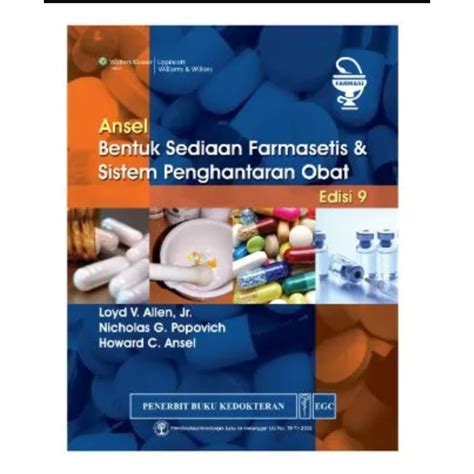 Jual Buku Ori Buku Ansel Bentuk Sediaan Farmasetis Sistem