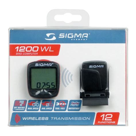 Sigma Baseline 1200 WL Draadloos bij Automat