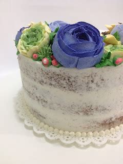 Sugar Bella Biscoitos E Doces Artesanais Bolo Flores Semi Naked