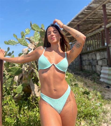 Light Blue Brazilian Bikini Set Embroidery Hang Glider Bottom And Adjustable Underwire Top Soft