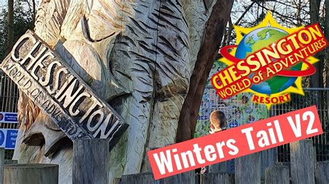 Chessington Vlog After Christmas Winters Tail Youtube