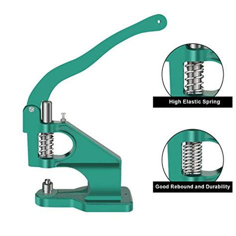 Hand Press Grommet Machine Heavy Duty Grommet Eyelet Rivet Press