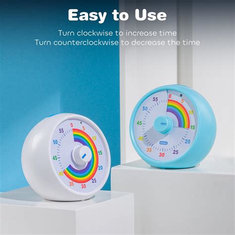 Kiecky Squirrel Visual Timer For Kids 60 Minute