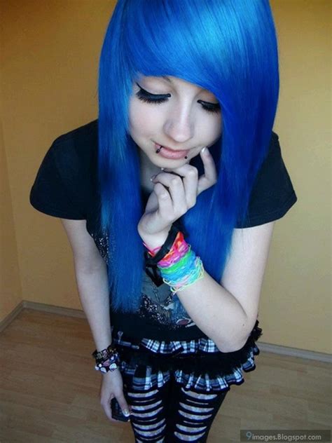 Brunette Emo Girl Cute Fashionable Innocent Pretty