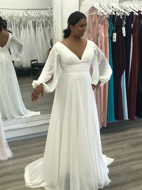 wedding dress empire waist chiffon - Fashion Professional