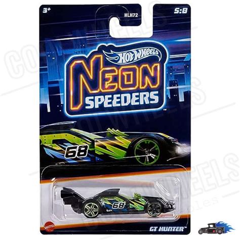 Hot Wheels Neon Speeders Gt Hunter Lazada