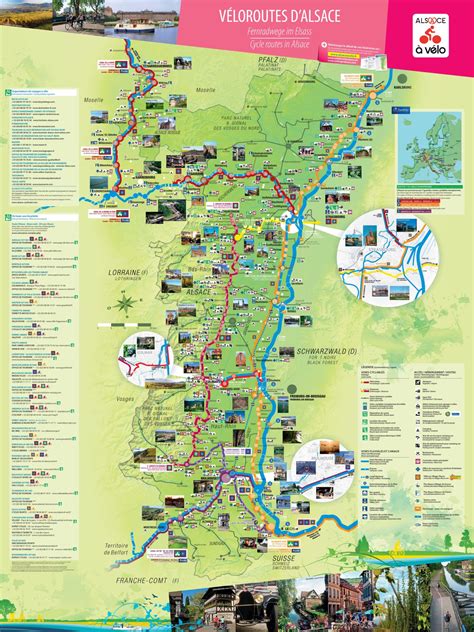 Carte Touristique De Lalsace