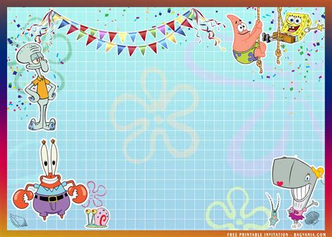 Free Spongebob Party Printables