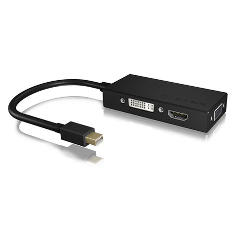 Adapter Mini Displayport Malehdmidvi Dvga Female Icy Box Ib Ac1032