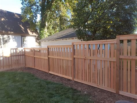 Wood Privacy Fence in St Paul, Lakeville, Twin Cities, Woodbury ...