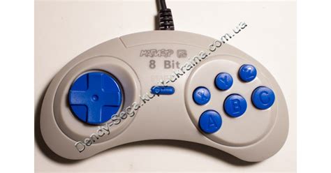 Купить джойстик Dendy 8 bit синие кнопки недорого в Киеве Харькове ...