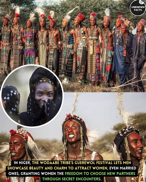 Unknown Facts - In Niger, the Wodaabe tribe celebrates the Guerewol