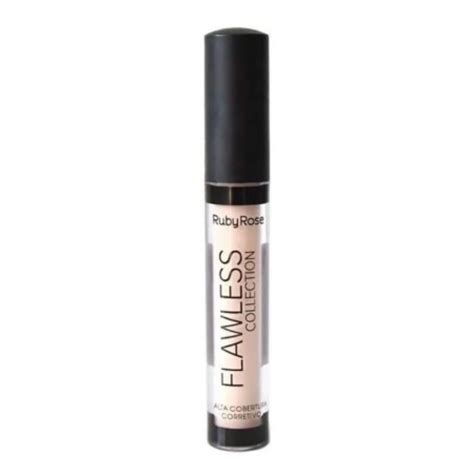 CORRETIVO LÍQUIDO FLAWLESS NUDE RUBY ROSE RUBI ARTIGOS DE BELEZA LTDA