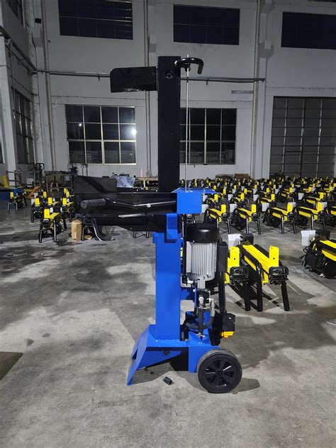 manual horizontal wood splitter tool gasoline log splitter