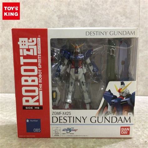 【未使用に近い】1円〜 未開封 バンダイ Robot魂 機動戦士ガンダムseed Destiny デスティニーガンダムの落札情報詳細