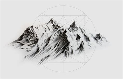 Andrew K Kuypers Mountain Tattoo Mountain Tattoo Design Geometric