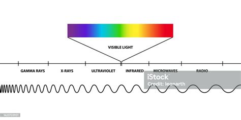 Visible Light Region Of The Electromagnetic Spectrum Visible To Human