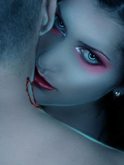 Vampire Biting Neck Neck-bitting- | Female vampire, Vampire, Vampire kiss