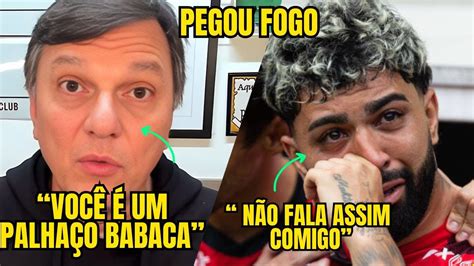 PEGOU FOGO GABIGOL E MAURO CESAR BATEM BOCA APÓS ATITUDE BIZARRA DE