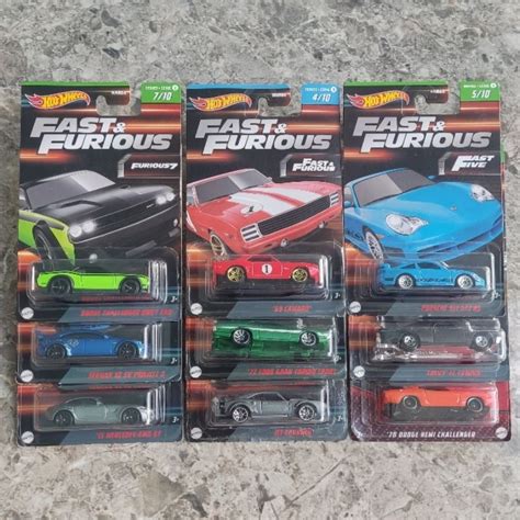 Jual Hot Wheels Seri Fast And Furious 2023 Wave 1 2 3 HW SERIES Shopee Indonesia