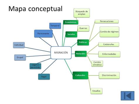 Mapa Conceptual De La Migracion Brainlylat