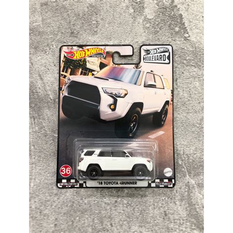 Jual Hot Wheels Premium 18 Toyota 4Runner Putih Boulevard 2021 Shopee Indonesia