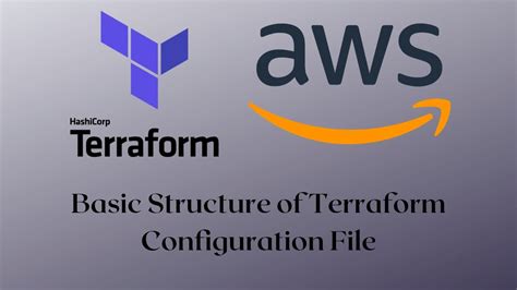 Terraform Basic Structure Of Terraform Configuration File Youtube