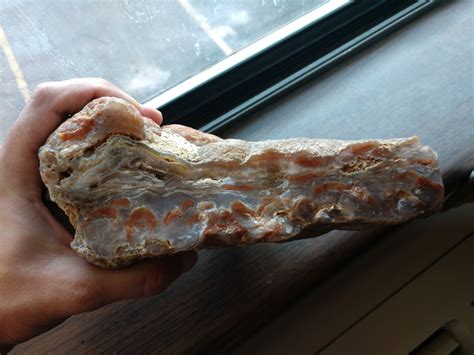 Large Agate From The Mojave Desert Near Barstow Rockhounds