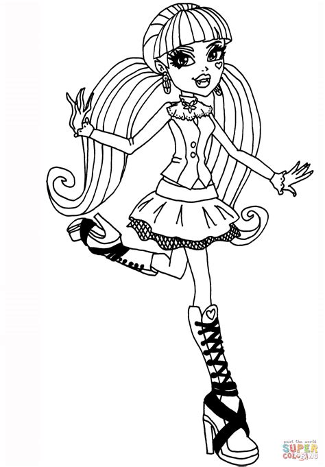 Draculaura Coloriage A Imprimer Haut Coloriage Hd Images Et Porn