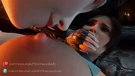 Tifa Roughly Fucking Tied Up Lara Croft Porn F Xhamster
