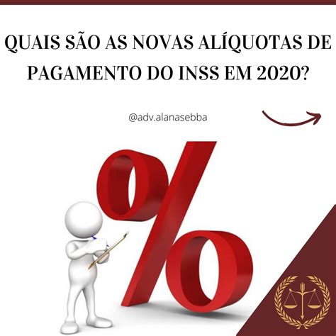 Quais são as novas alíquotas de pagamento do INSS em 2020