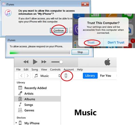 Connect IPhone To ITunes On Mac Via USB