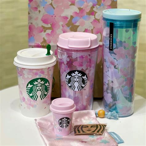 Starbucks Japan Gives Its Sakura Collection A Colourful Twist In