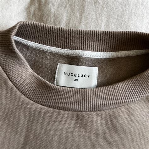 Universal Store Nude Lucy Cropped Jumper Looks Depop