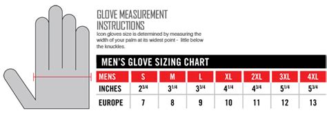 Ansell Glove Chart - Images Gloves and Descriptions Nightuplife.Com