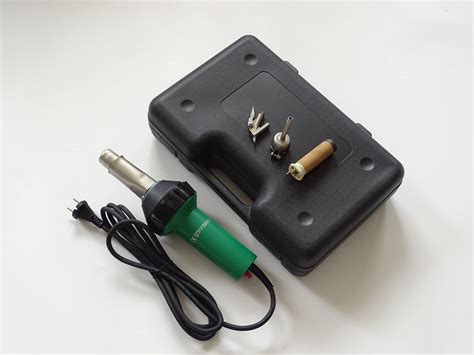 W Hot Air Welder Plastic Heat Gun Pvc Floor Welding Torch Hot Air Blower With Accessories