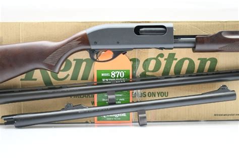 Remington Model 870 Express Field Deer Combo 12 Ga Pump New In