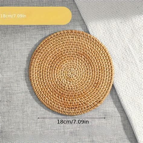 Rattan Insulated Mat Household Hot Pot Mat Bowl Mat High Temu New Zealand