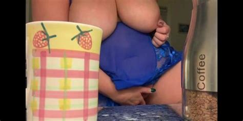Mature Big Tit Milf Plays With Herself While Waiting For Kettle To Boil Nipple Play Tnaflix