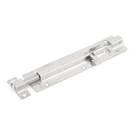 Unique Bargains 6 Long Stainless Steel Door Security Latch Sliding