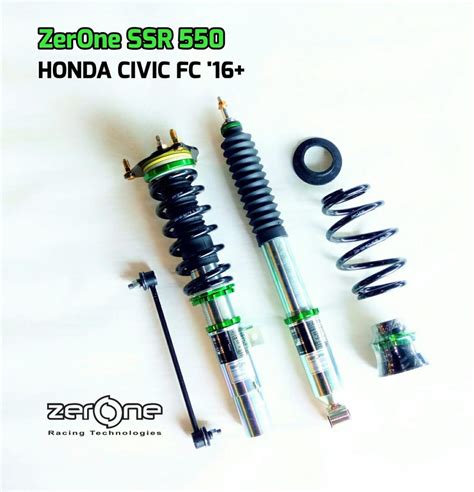 Zerone Ssr Adjustable Coilover Kit Honda Civic Fc Zerone