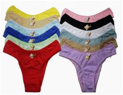 Kit Calcinhas Tanga Em Algod O Lisa E Estampada Tamanho P Dani Lingerie Calcinha