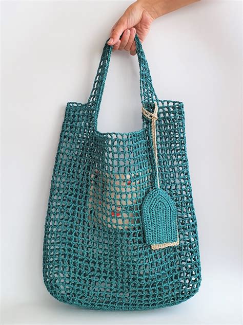 СВ пляжная сумка-сетка | Annetta-handmade.ru