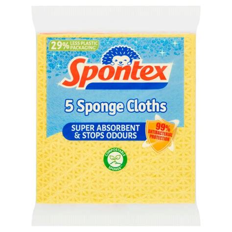spontex sponge cloths morrisons  groceries offers